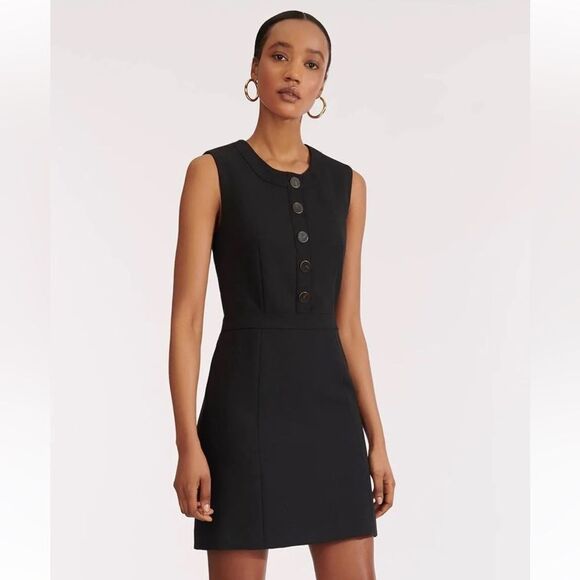 NWT Veronica Beard Julie Mini Dress Wool Size 14